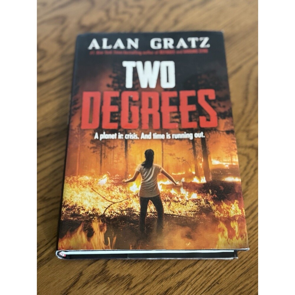 TWO DEGREES~Hardcover Bestseller Scholastic Book/Read By Alan Gratz